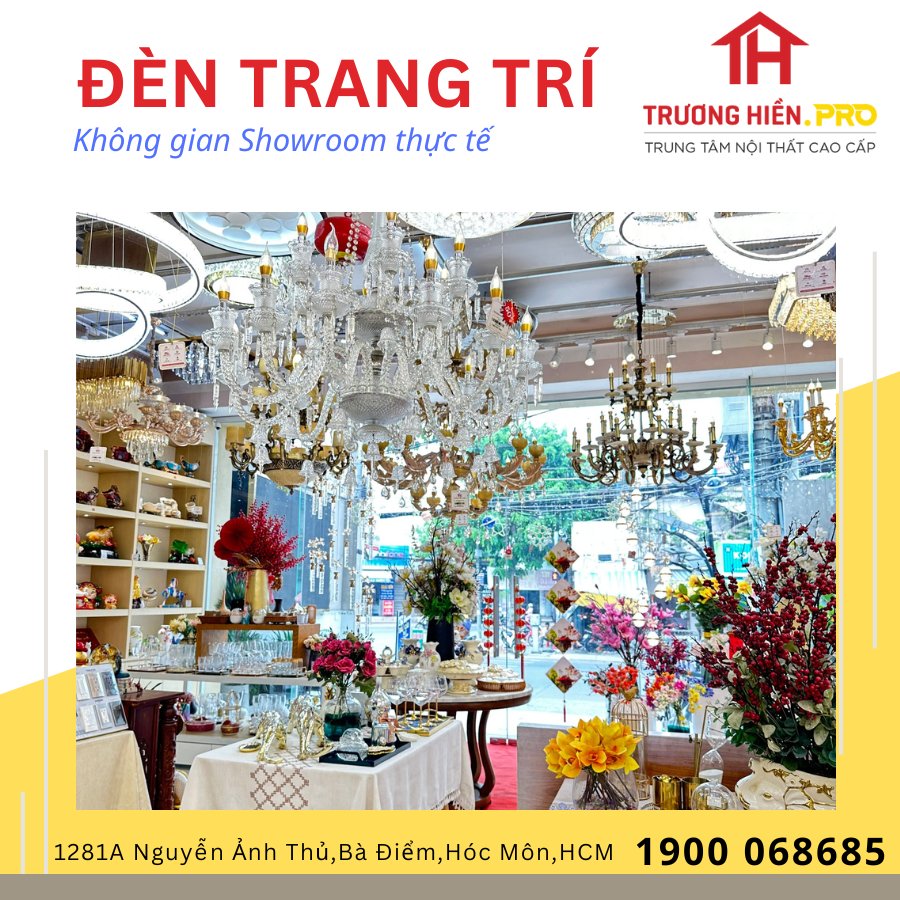 Đèn Trang Trí Nội Thất: Xu Hướng Đèn Chùm Phòng Khách Hiện Đại Năm 2025
