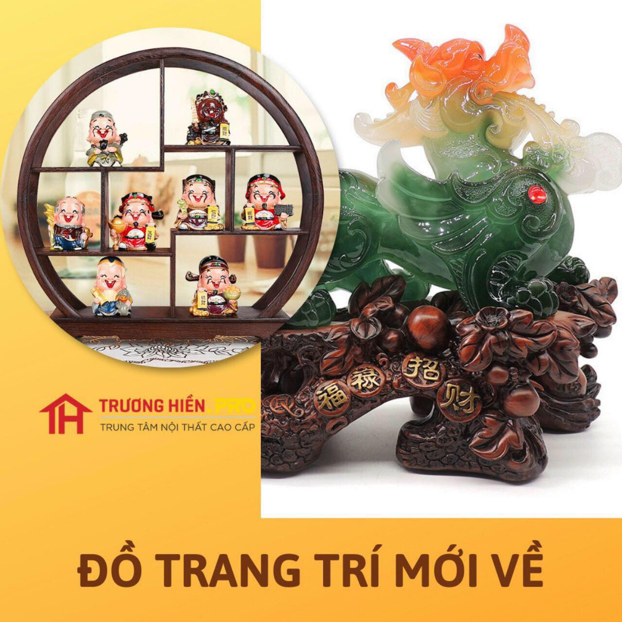 Top 10 Món Đồ Trang Trí Phòng Khách Đẹp, Dễ Áp Dụng. Mua Hàng Tại Showroom Trương Hiền