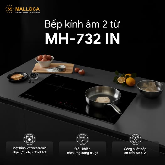 Mẹo sử dụng bếp điện từ Malloca bền lâu và bảo quản đúng cách