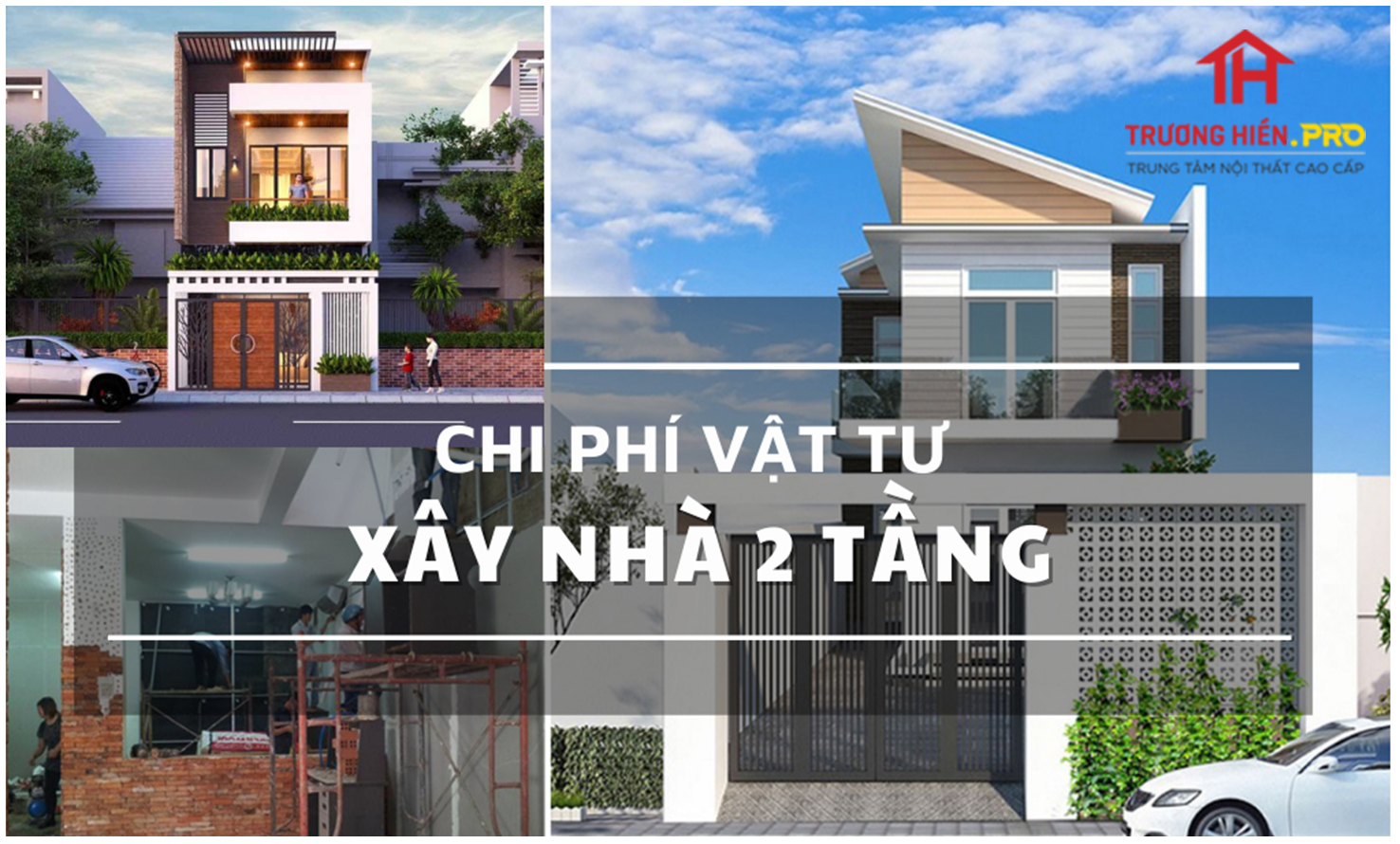 Chi phí mua vật tư điện nước xây nhà phố 2 tầng