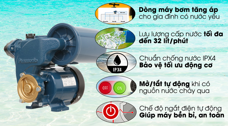 Hướng Dẫn Sử Dụng Máy Bơm Tăng Áp Panasonic Đúng Cách & Hiệu Quả Nhất