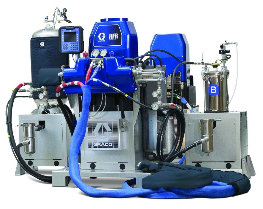 Hệ thống đổ PU Foam chuyên dụng Graco HFR