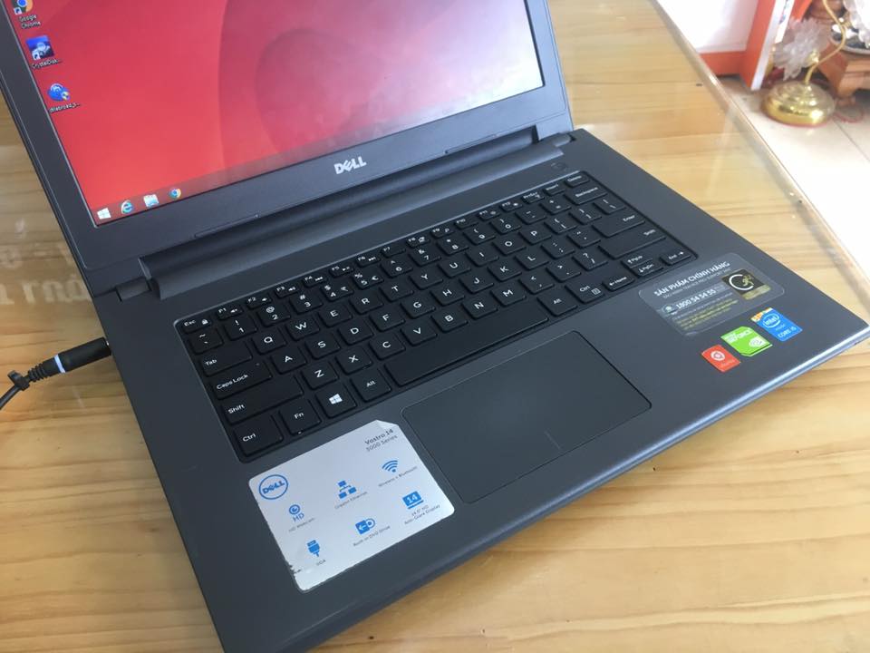 Laptop Dell V3446 (Core I3 -4005/4Gb/SSD120/VGA/14.0 cũ)