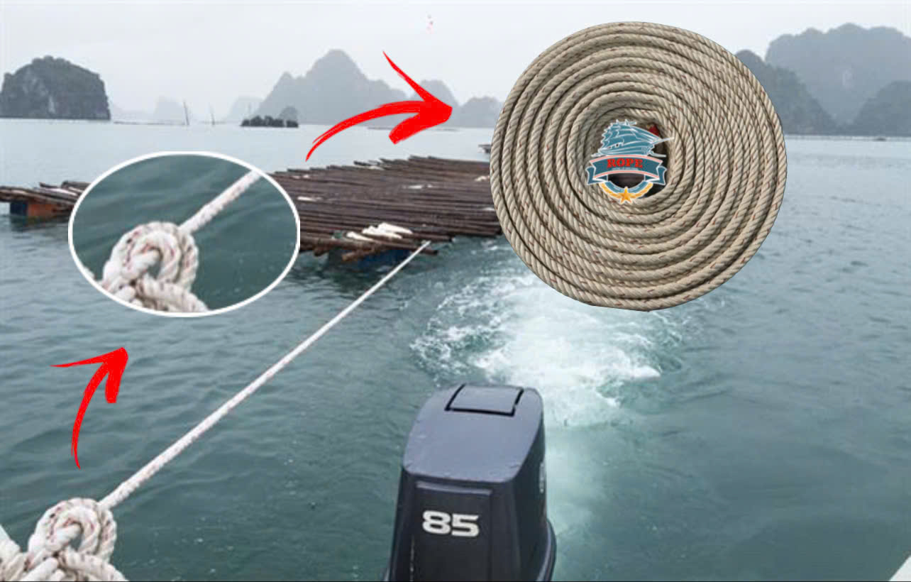 Dây Thừng Nuôi Trồng Thuỷ Hải Sản – Bền Bỉ, An Toàn Và Hiệu Quả! 🦐🐟