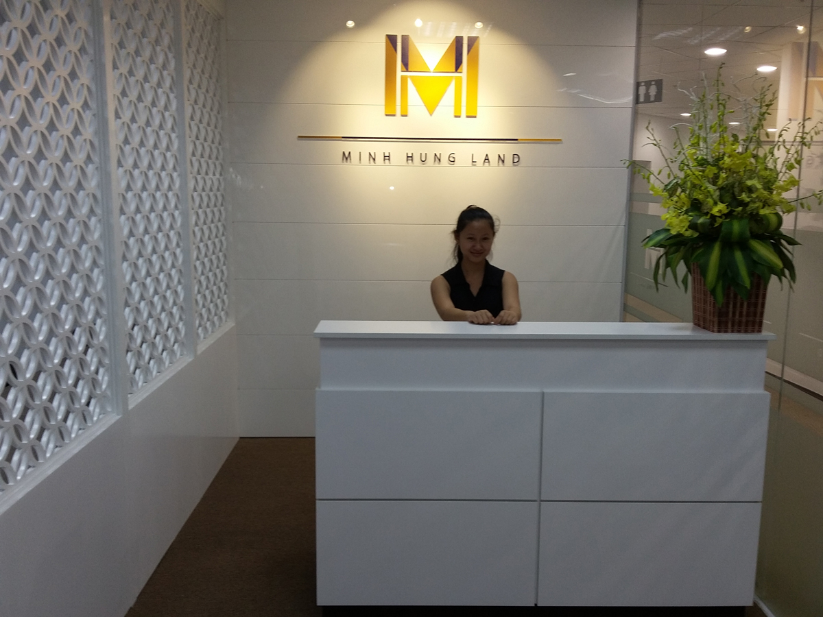 Thi công văn phòng MH Land tại R4 Royal City