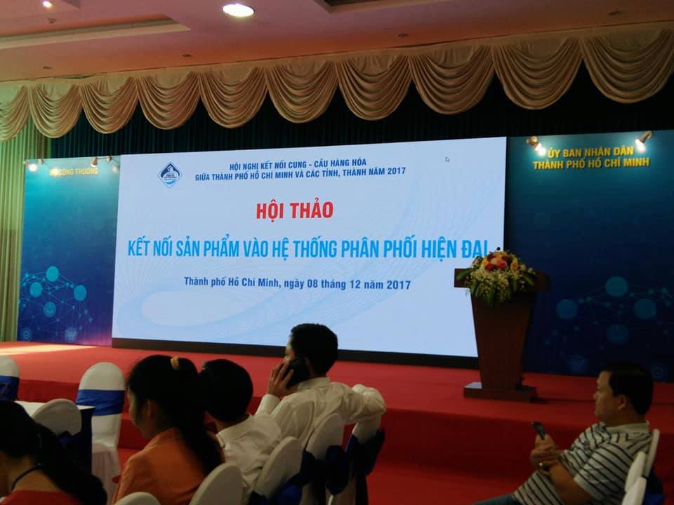 BIOTECH FOODS VIET NAM THAM GIA HỘI NGHI KẾT NỐI CUNG CẦU TP.HCM VÀ CÁC TỈNH THÀNH NĂM 2017.