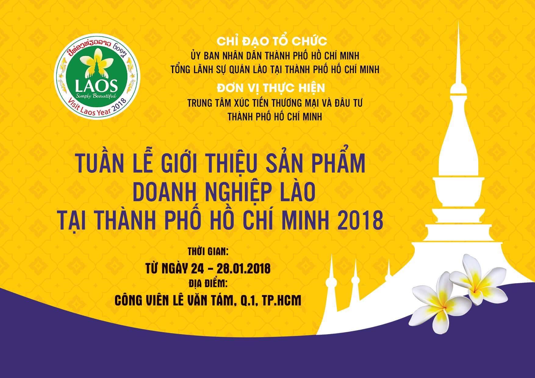 CÔNG TY BIOTECH FOODS VIỆT NAM THAM GIA TUẦN LỄ SẢN PHẨM VIỆT - LÀO LẦN ĐẦU TIÊN VÀ DUY NHẤT TẠI TP.HỒ CHÍ MINH