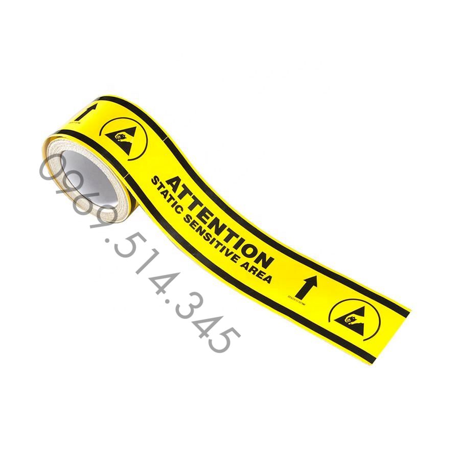 Bảo vệ sản phẩm với băng dính cảnh báo chuyên dụng trong các công trường và nơi lưu trữ tài liệu bảo mật