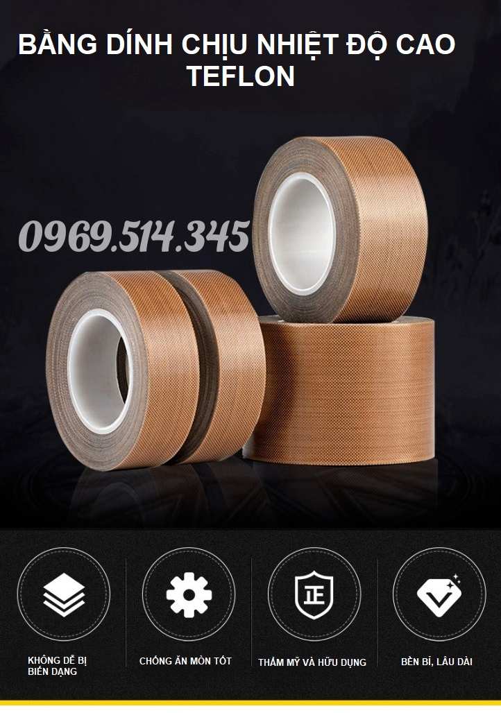 Băng keo vải chống dính với nhiều đặc tính ưu việt, nên bạn hãy lưu tâm một số vấn đề trên để sản phẩm phát huy công năng tốt nhất