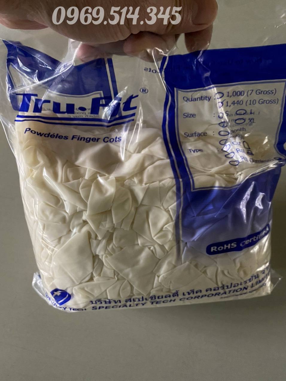 Bao ngón không bột Trufit giải pháp an toàn tối ưu cho môi trường phòng sạch