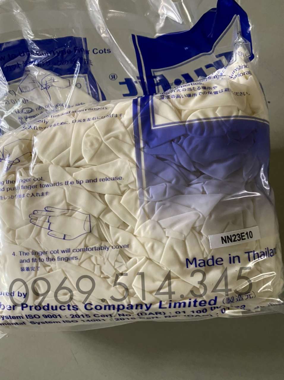 Bao ngón chống tĩnh điện giúp ngăn chặn hiện tượng tĩnh điện trong các ngành sản xuất vi mạch, điện tử