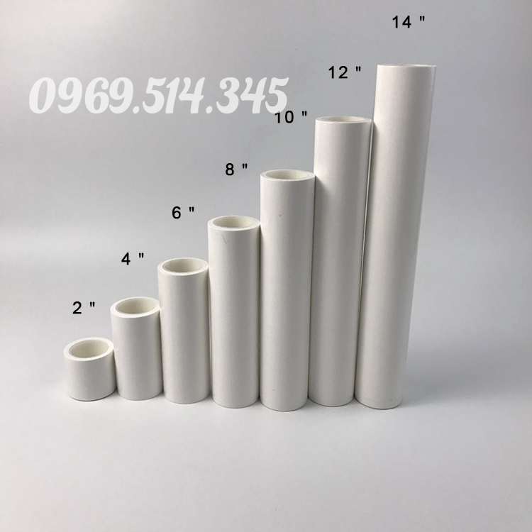 Kích thước đa dạng của đường kính lõi phổ biến là: 38mm, 42mm, 50mm