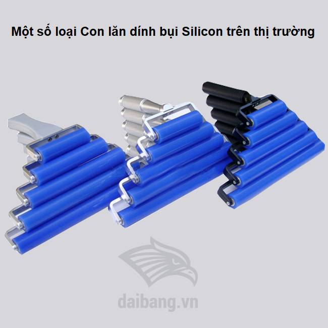 Cây lăn bám bẩn phòng sạch Silicon với các loại tay cầm khác nhau trên thị trường