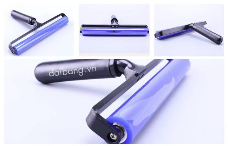 Con lăn Silicone hoàn chỉnh với 3 bộ phận chính cấu thành