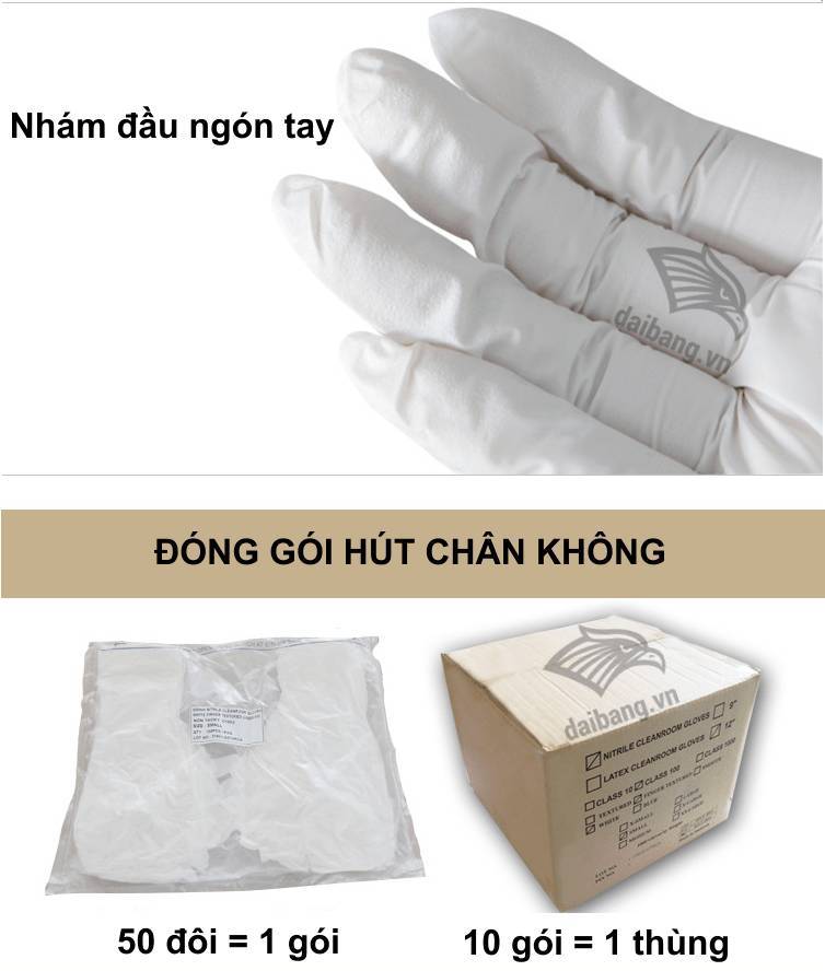 Đóng gói hút chân không 2 lớp, giúp đảm bảo tiêu chuẩn khắt khe trong phòng sạch