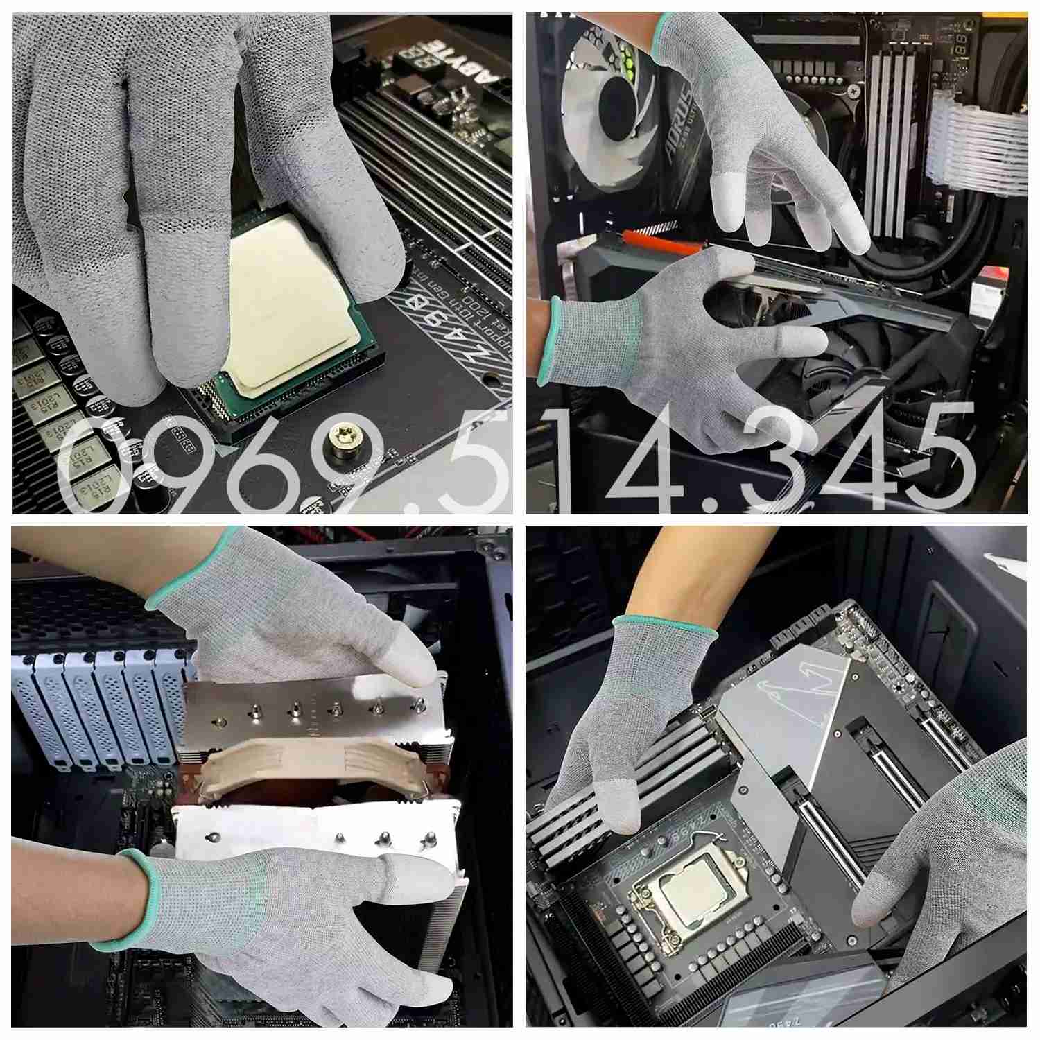 Gang tay chống tĩnh điện phòng sạch giúp bảo vệ các linh kiện điện tử