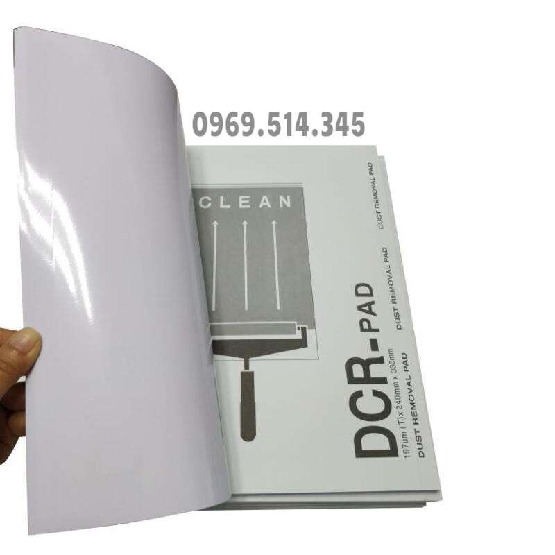 Hình ảnh minh họa cách sử dụng DCR PAD ở Bước đầu tiên