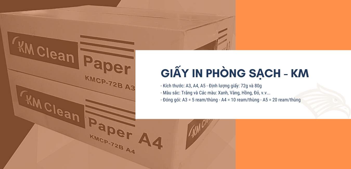 Giấy in phòng sạch KM - Giải pháp hoàn hảo cho môi trường siêu sạch