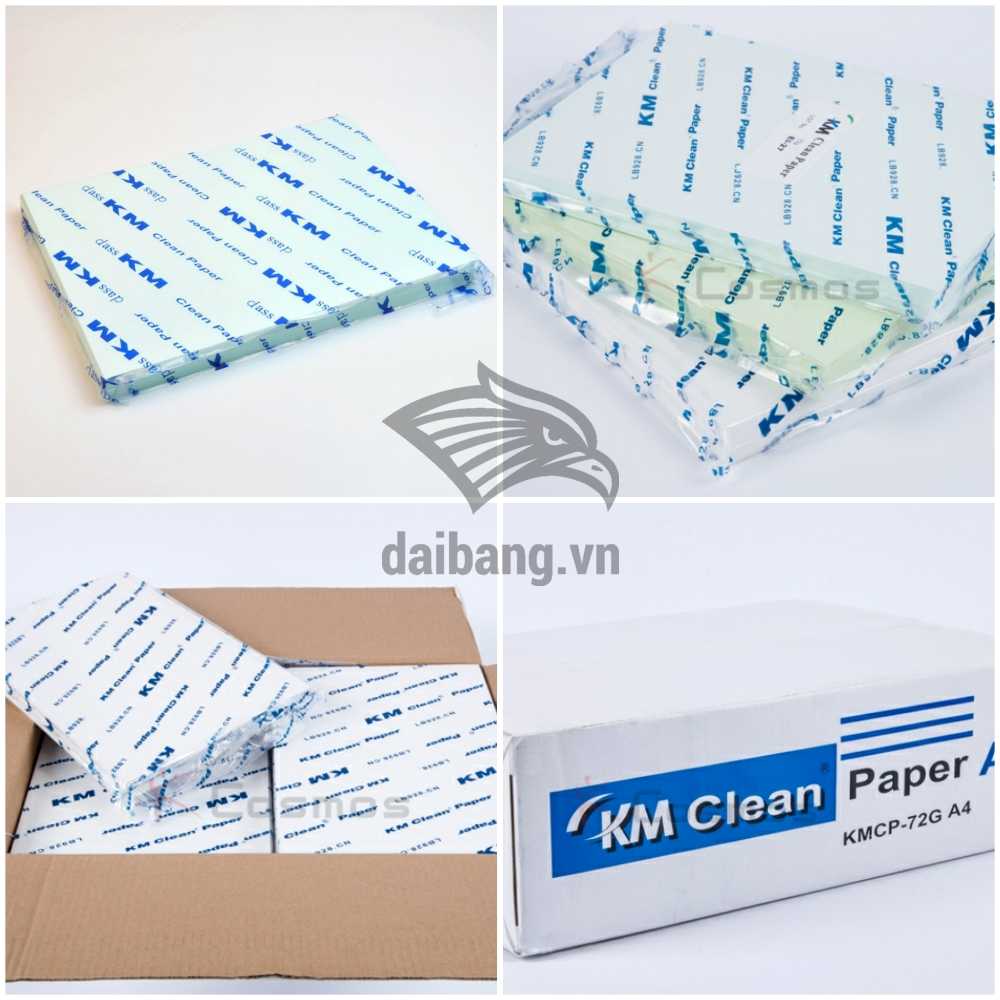 Giấy in phòng sạch KM Clean Paper A4, A3, A5 CHÍNH HÃNG ĐẠI BÀNG