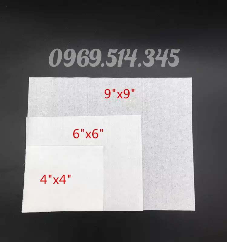 Giấy lau Clearning Wip - 0604 có kích thước 4*4inch lý tưởng cho việc làm sạch các thiết bị điện tử và bề mặt nhạy cảm