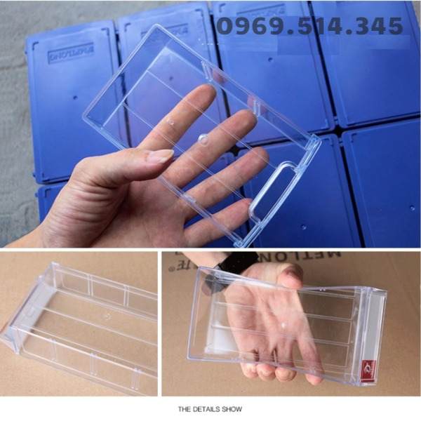 Phần nhựa của hộp là Duroplast có bền và rất chắc chắn