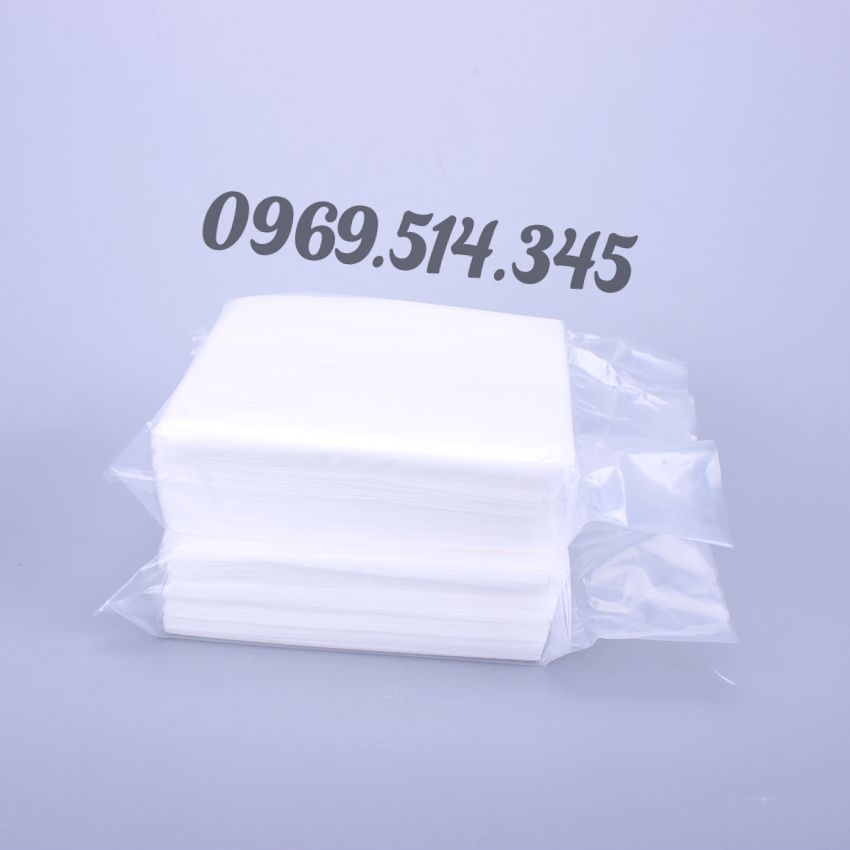 Khăn lau vải không dệt 0606 được đóng gói theo tiêu chuẩn 300PCS/ túi, 20 túi/ thùng