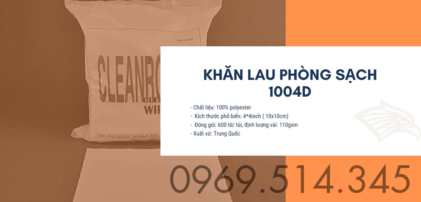 Khăn lau phòng sạch 1004D