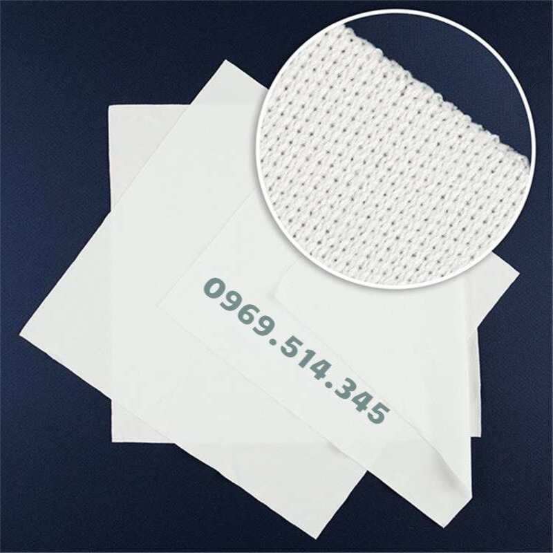 Vải lau phòng sạch 2009 được làm từ 100% Polyester có độ bền cao, thấm hút tốt