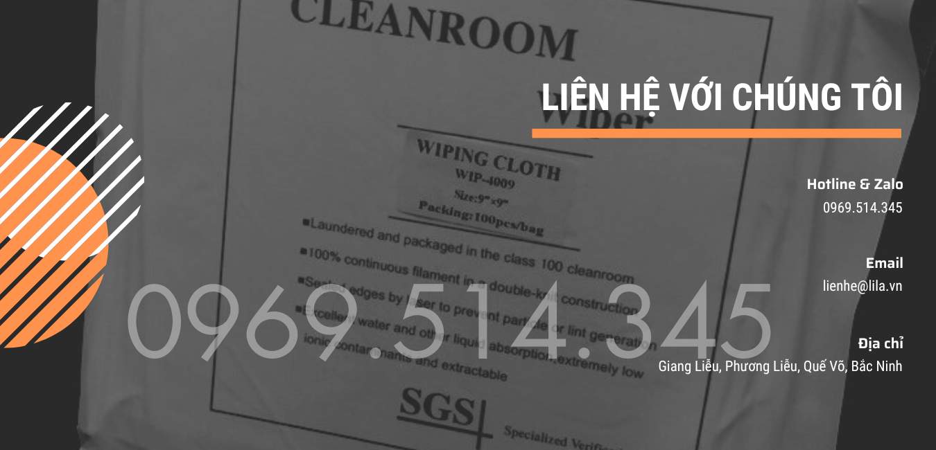 Khăn lau phòng sạch 4009 - CLEANROOM WIPER