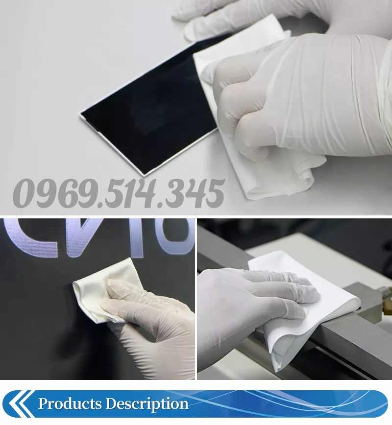 Vải lau 8006 loại bỏ bụi bẩn hiệu quả, công cụ làm sạch thiết yếu tiêu chuẩn chất lượng cao