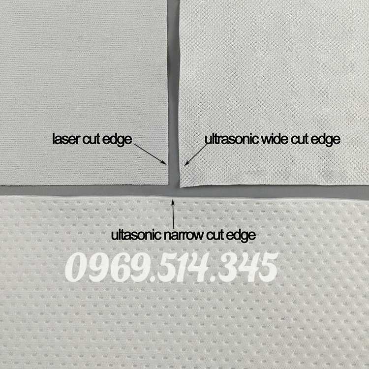 Mỗi chiếc khăn đều được cắt bằng tia laser giảm thiểu sự xước trầy của linh kiện điện tử