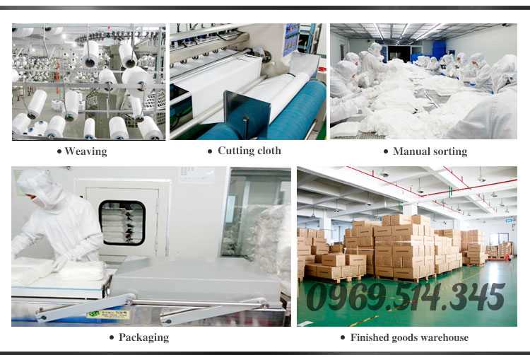 Các công đoạn đều được quản lý nghiêm ngặt những yêu cầu khắt khe nhất về phòng sạch