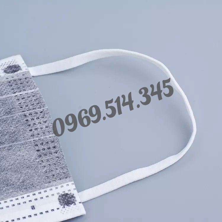 Dây đeo chắn chắn, che chắn bụi bẩn khả năng lọc bụi mịn PM2.5, vi khuẩn, khí độc hại của khẩu trang