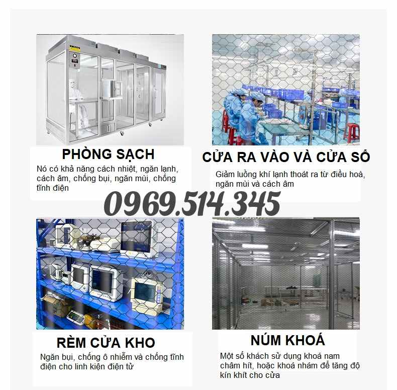 Tăng năng suất làm việc với màng nhựa PVC dẫn điện
