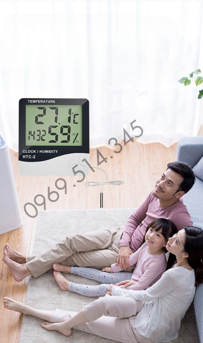 Nhiệt ẩm kế điện tử giúp đảm bảo sức khoẻ cho con người