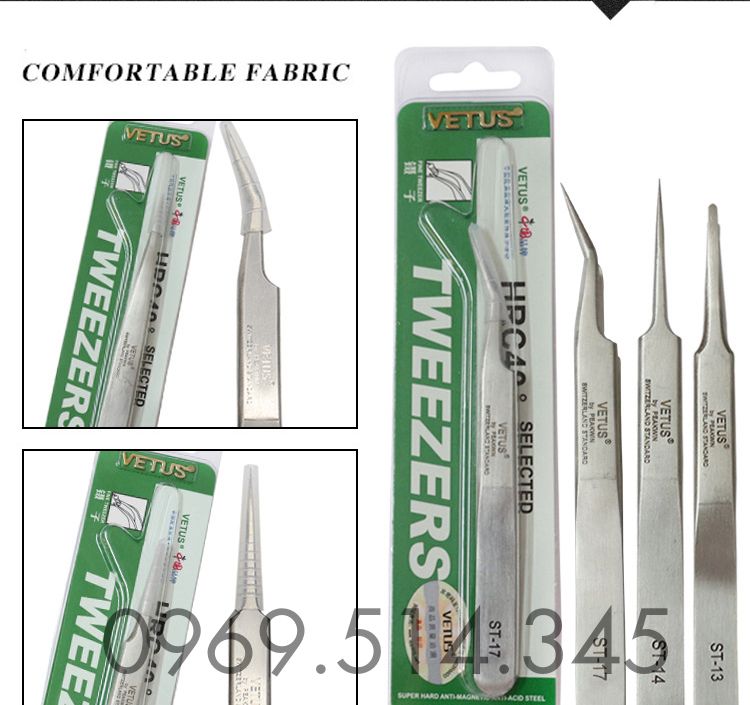 Nhíp gắp linh kiện là loại kẹp có khả năng chống tĩnh điện cao