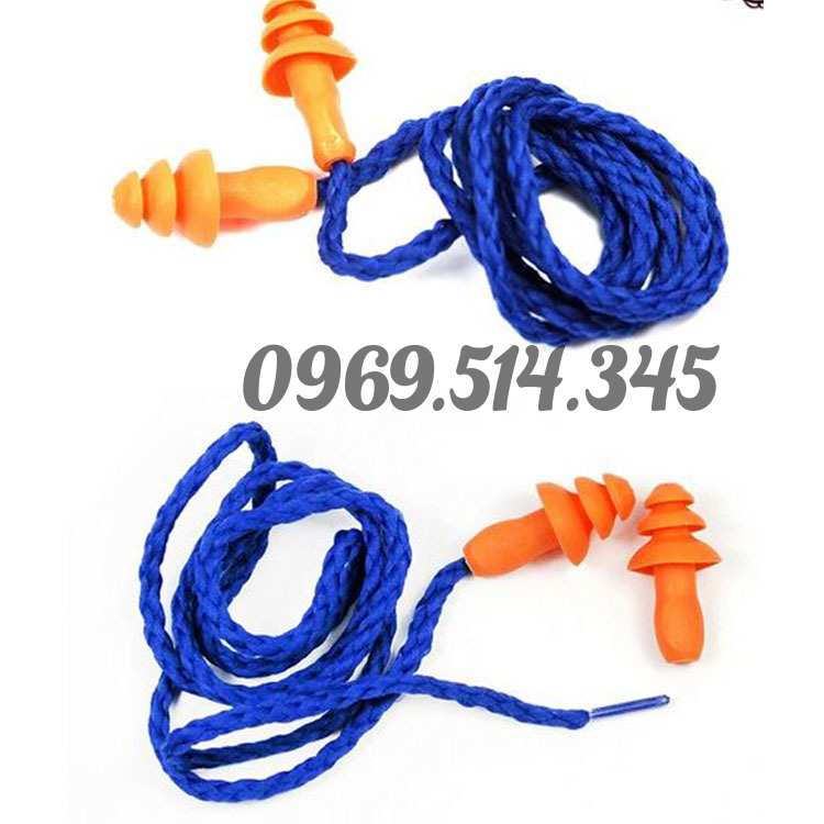 Dây đeo màu xanh dương của Bịt tai chống ồn 1270 công nghiệp giúp giữ cố định đồng hành cùng bạn mọi lúc, mọi nơi