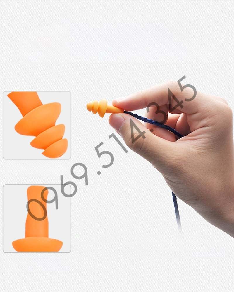 Cấu tạo hoàn chỉnh của 1 chiếc dây nút đeo bảo vệ đôi tai vàng của bạn chống ồn hiệu quả, thoải mái cả ngày
