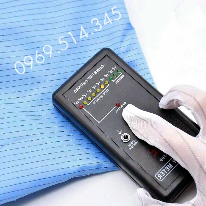Quần áo phòng sạch đạt tiêu chuẩn chống tĩnh điện