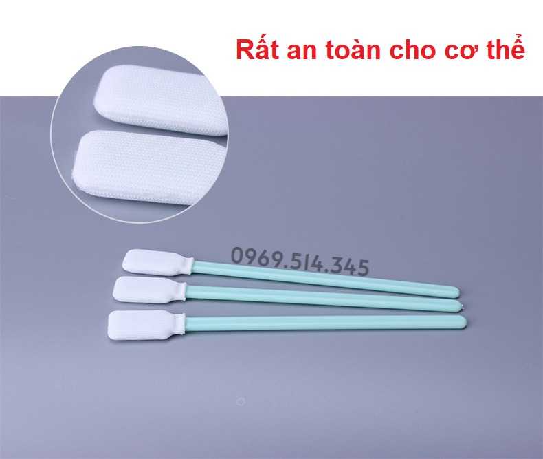 Tăm bông phòng sạch thân nhựa với cấu tạo hoàn chỉnh là sự lựa chọn hàng đầu của nhiều doanh nghiệp