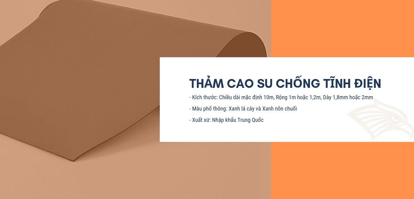 Thảm cao su chống tĩnh điện (Rubber Mat)