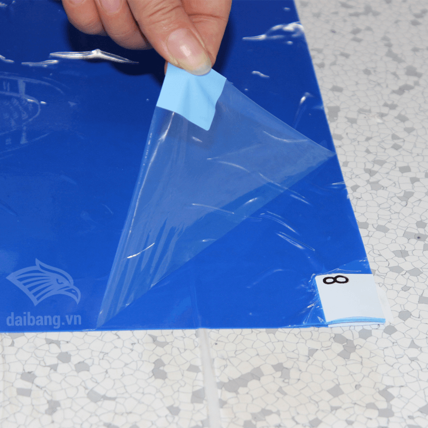 Thảm dính bụi phòng sạch tiết kiệm thời gian và công sức vệ sinh