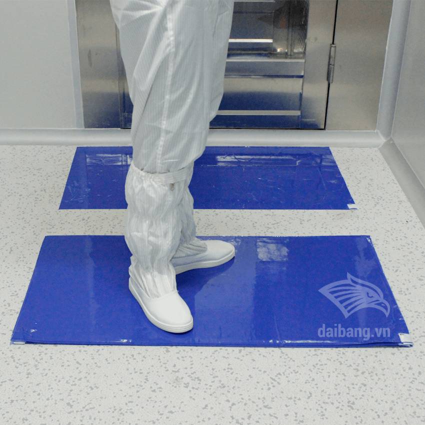 Thảm dính bụi có ứng dụng duy nhất là dính và giữ lại bụi