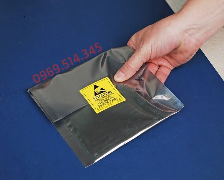 Bề mặt túi ESD chống tĩnh điện có thể viết ghi chú hoặc dán tem phân loại khi cần thiết