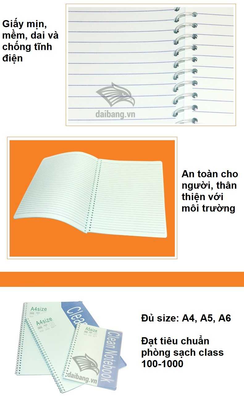 Sổ tay chống bụi thiết kế thông minh, tiện dụng, đáp ứng mọi yêu cầu ghi chép