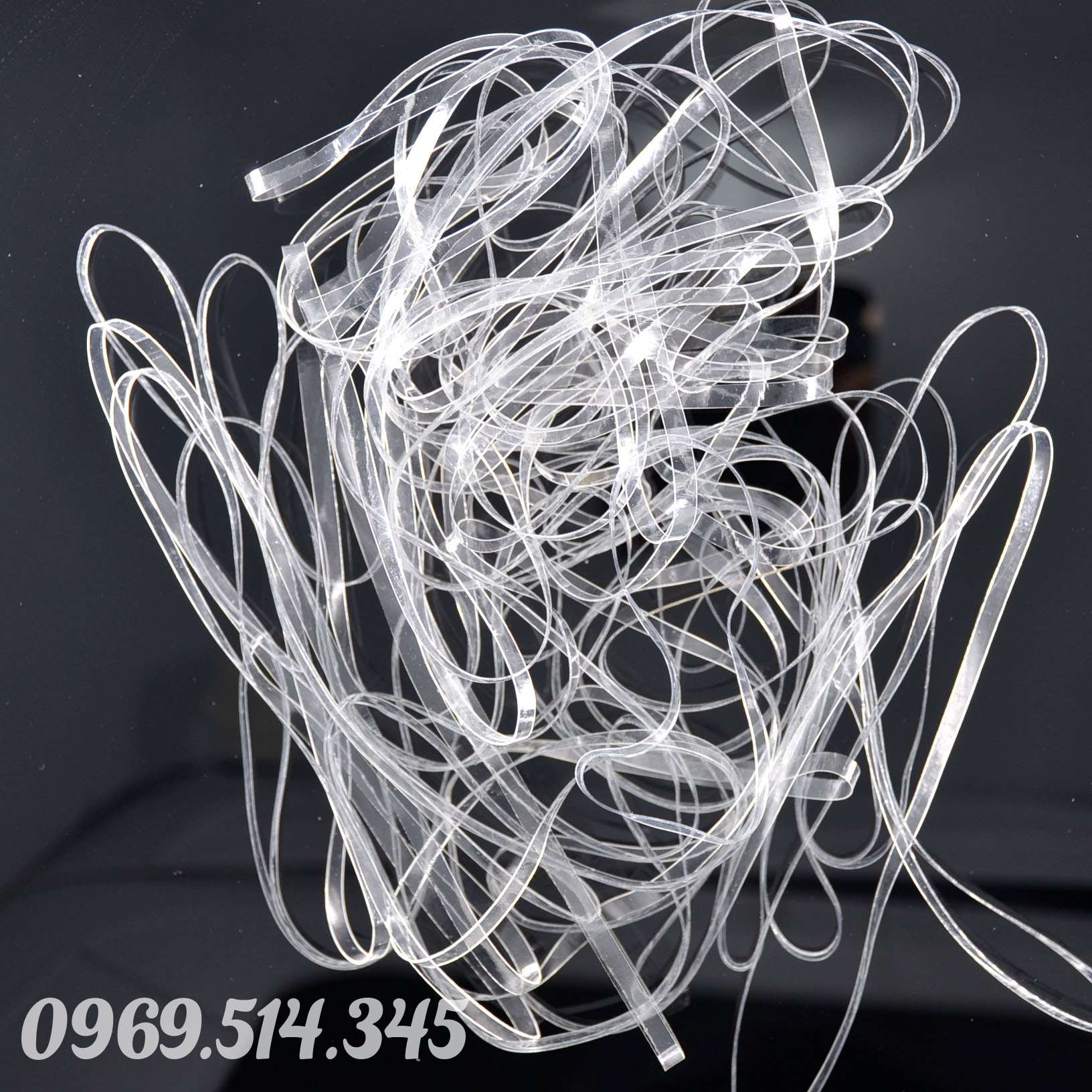Dây thun chống tĩnh điện phòng sạch được làm từ nhựa TPU đặc biệt bền bỉ, an toàn