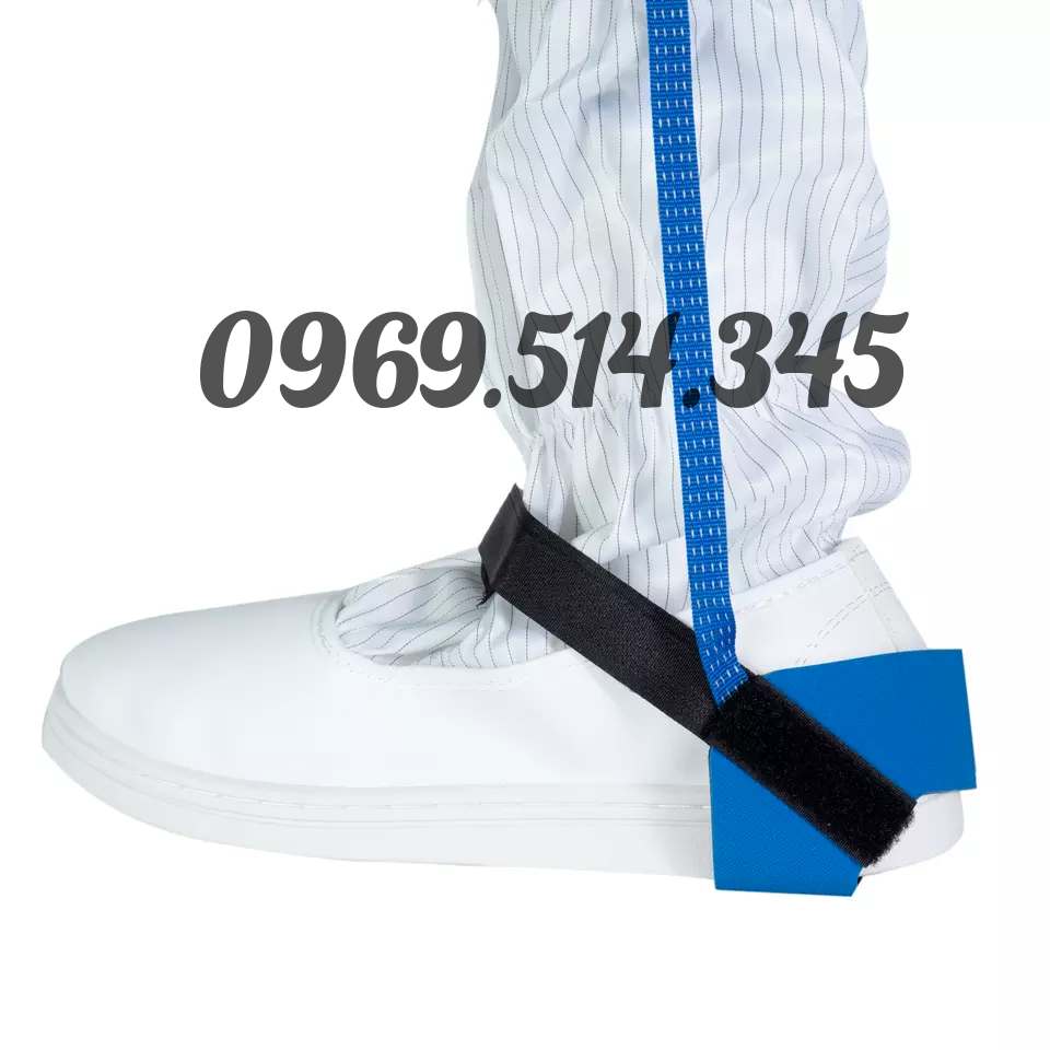 Vòng đeo bàn chân chống tĩnh điện màu xanh - Đầu tư thông minh cho doanh nghiệp