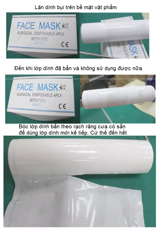 Đây là hình ảnh được thực hiện trên vật phẩm với tháo tác nhanh gọn