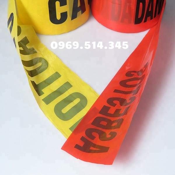 Cuộn băng dính PVC cảnh báo và phân chia các khu vực rõ ràng