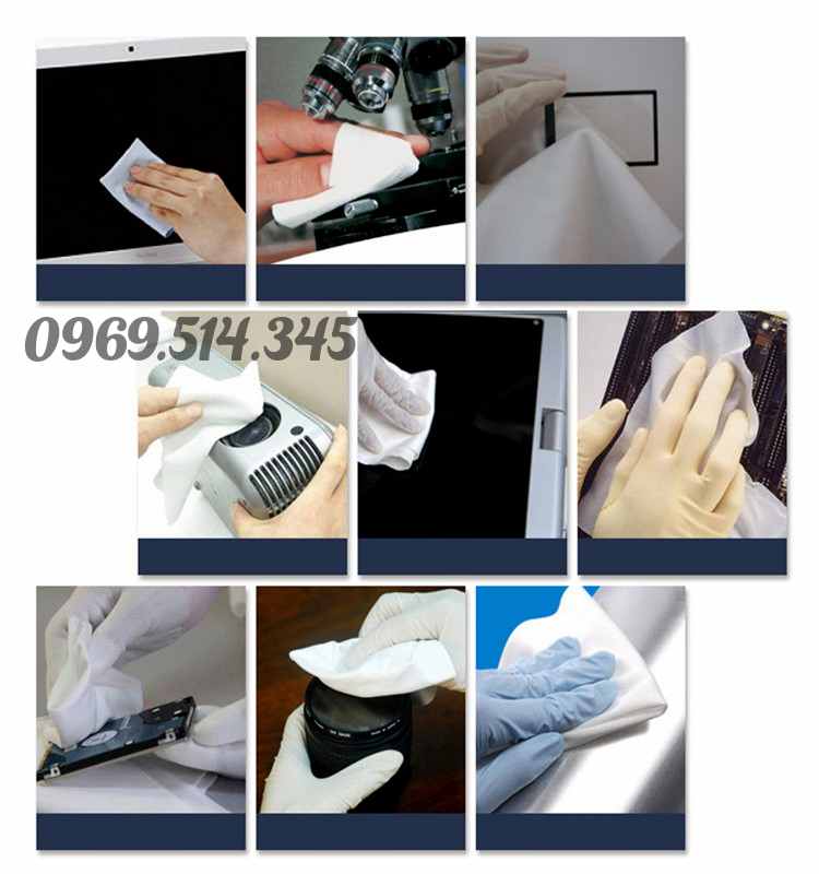 Vải lau vệ sinh 3008 bảo vệ thiết bị, máy móc khỏi trầy xước và hư hỏng